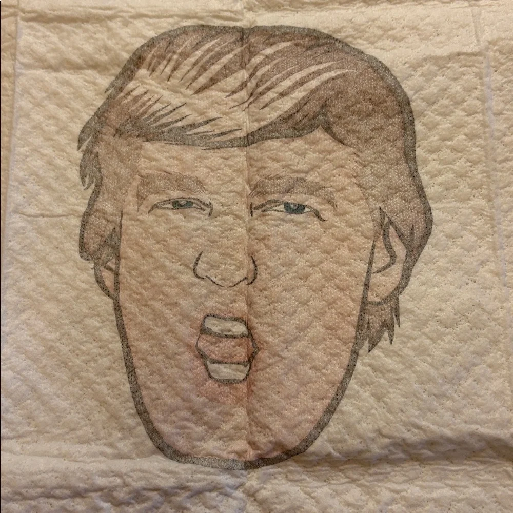 Donald Trump Dog Weewee Puppy Training Pee Pads Political Gag Gift